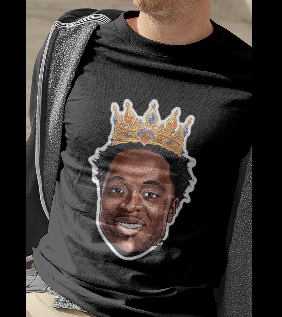 OG Anunoby New York Knicks NBA 2026 Crown T-Shirt