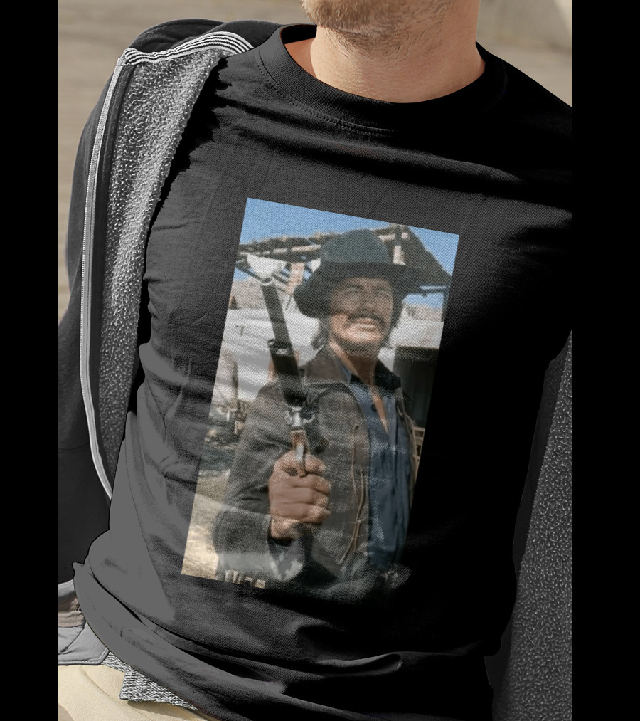 Remembering Charles Bronson 1921 2003 Classic Western Cowboy Hero T-Shirt