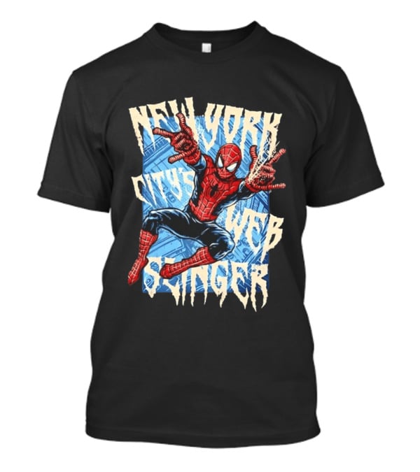 New York City's Web Slinger Spider Man T-Shirt