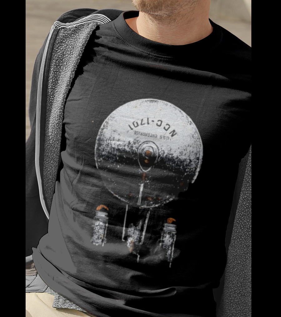 USS Enterprise NCC 1701 Boldly Go Starship T-Shirt