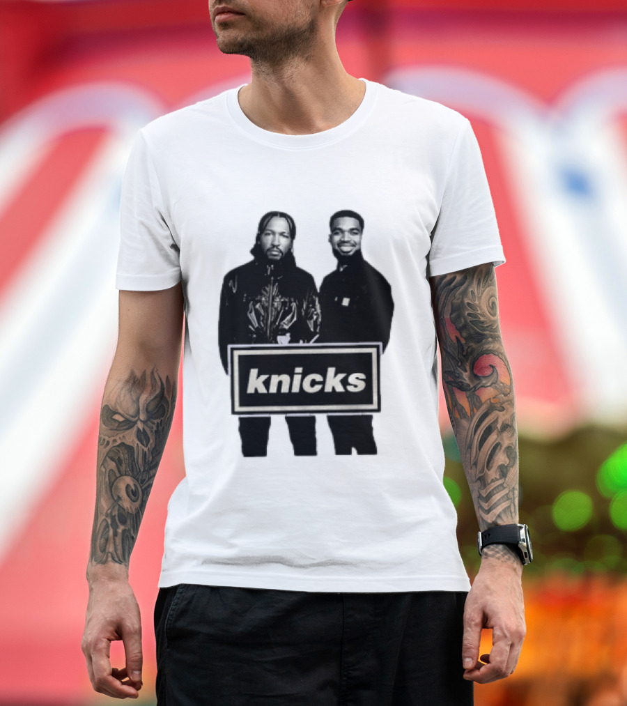 Knicks Oasis Jalen Brunson Karl Anthony Towns T-Shirt
