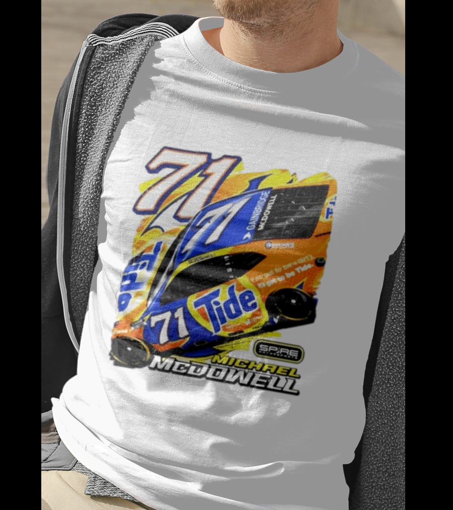 Michael McDowell Tide 71 NASCAR Racing Spire Motorsports Camry T-Shirt