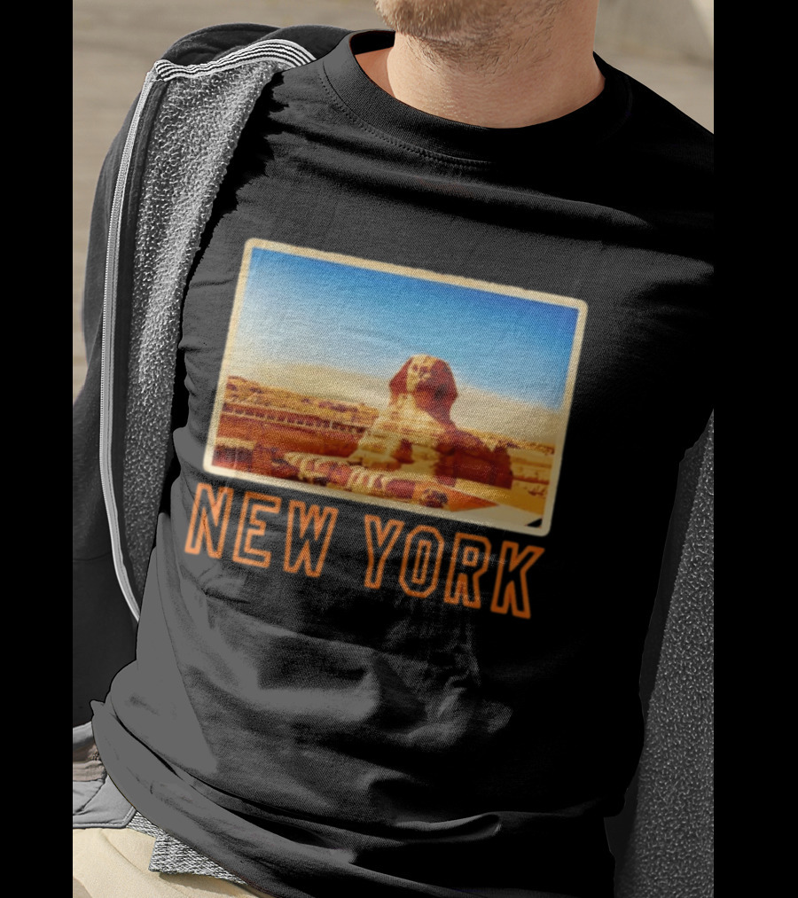 New York Humor Great Sphinx Of Giza Egypt Landmark T-Shirt