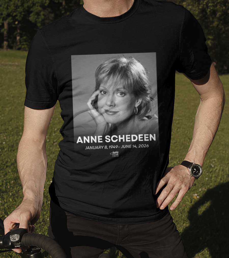 Anne Schedeen January 8 1949 June 14 2026 America Time Capsule T-Shirt
