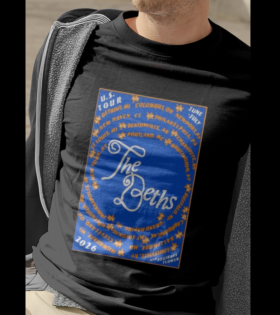 The Beths U.S. Tour 2026 New Haven St. Louis Philadelphia Providence T-Shirt