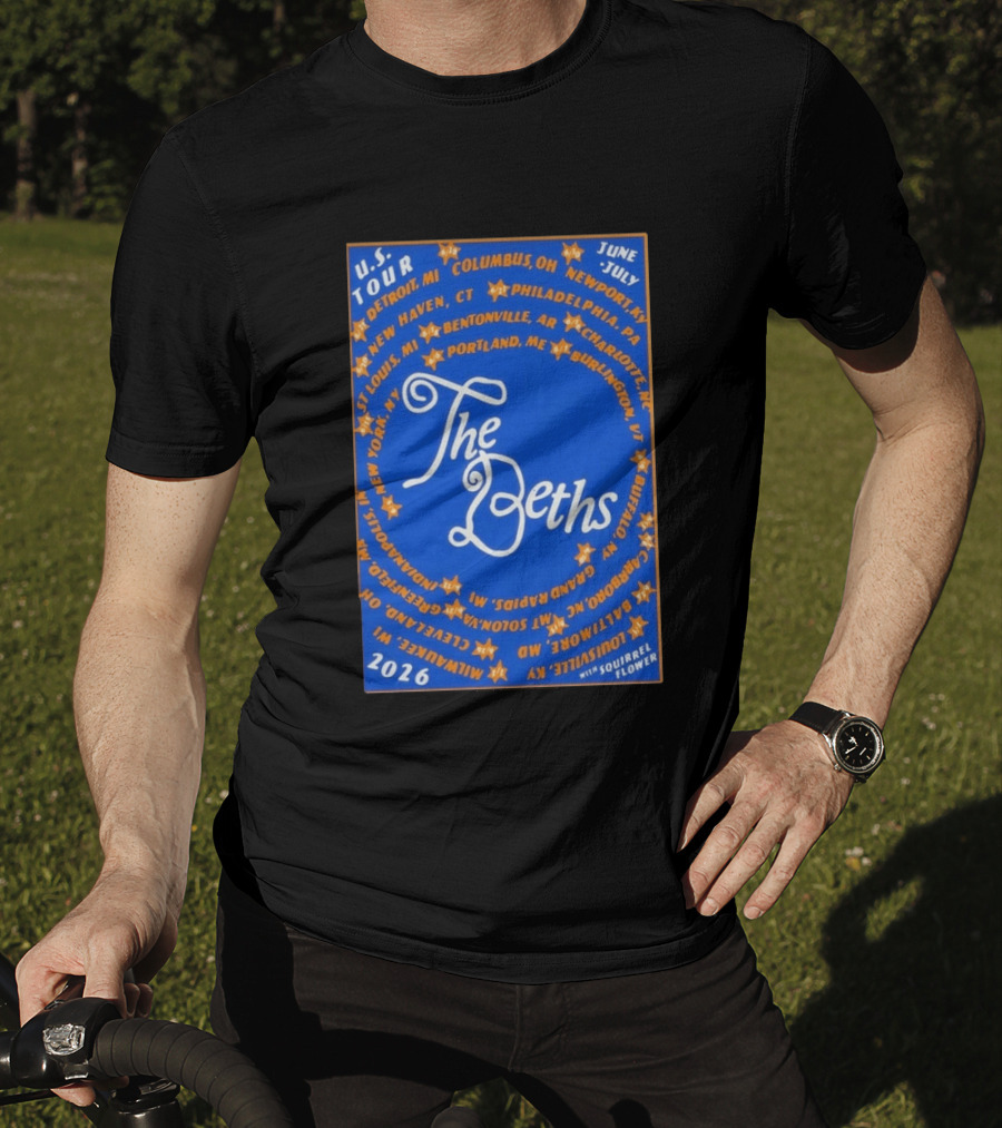 The Beths U.S. Tour 2026 New Haven St. Louis Philadelphia Providence T-Shirt
