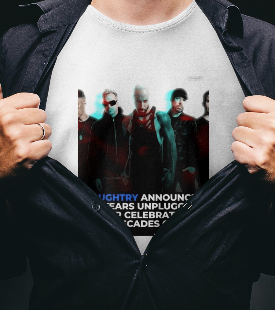 Daughtry Announces 20 Years Unplugged Tour Celebrating Two Decades Of Hits Music Mayhem T-Shirt