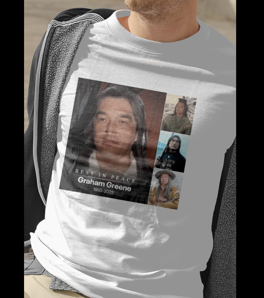 Rest In Peace Graham Greene 1952 2025 Memorial T-Shirt