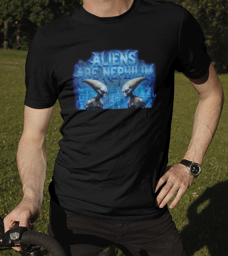 Aliens Are Nephilim Ancient Glyphs And Extraterrestrial Connection T-Shirt