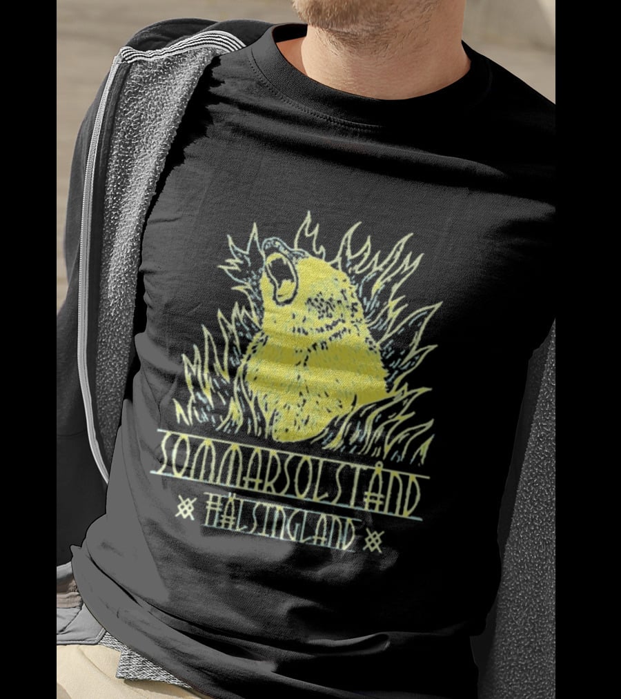 Sommarsolstånd Hälsingland Bear Flame T-Shirt
