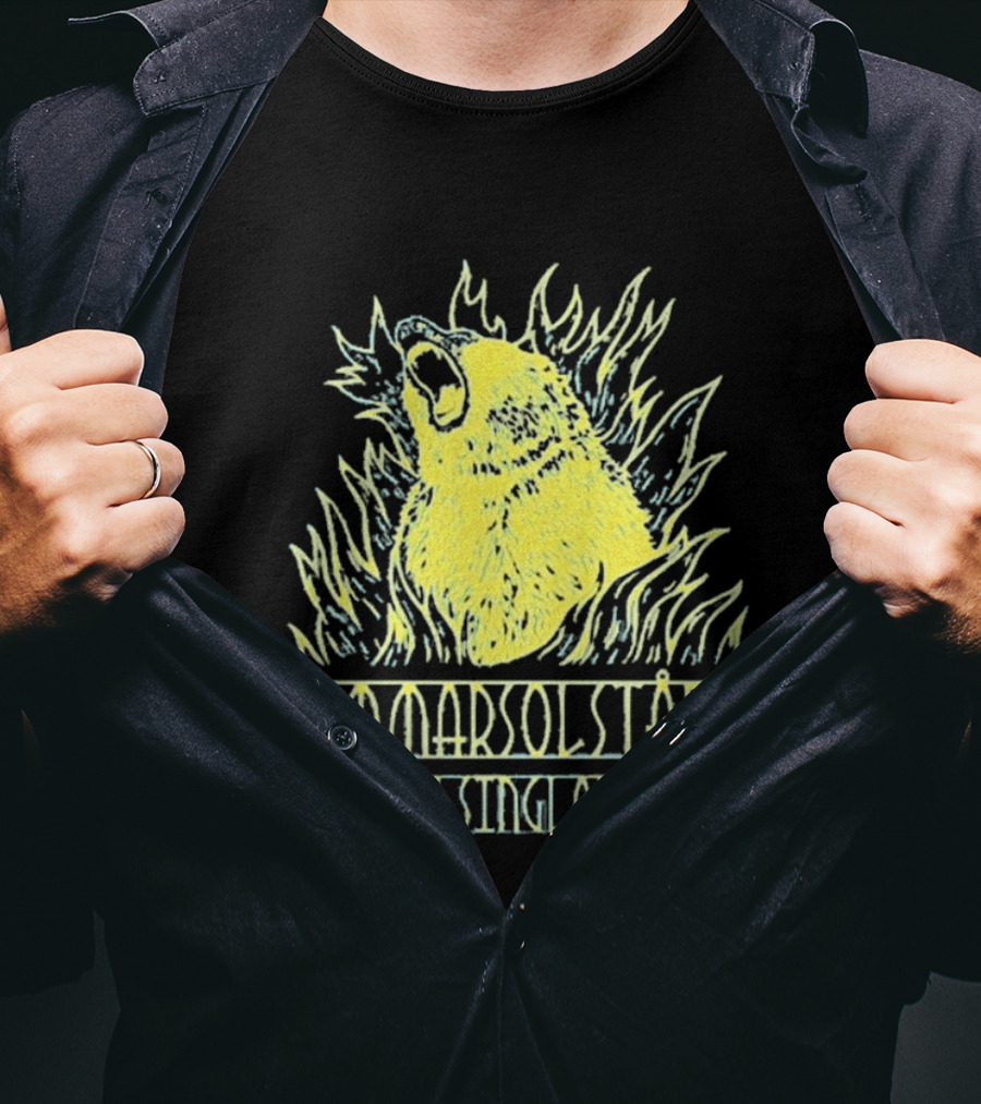Sommarsolstånd Hälsingland Bear Flame T-Shirt
