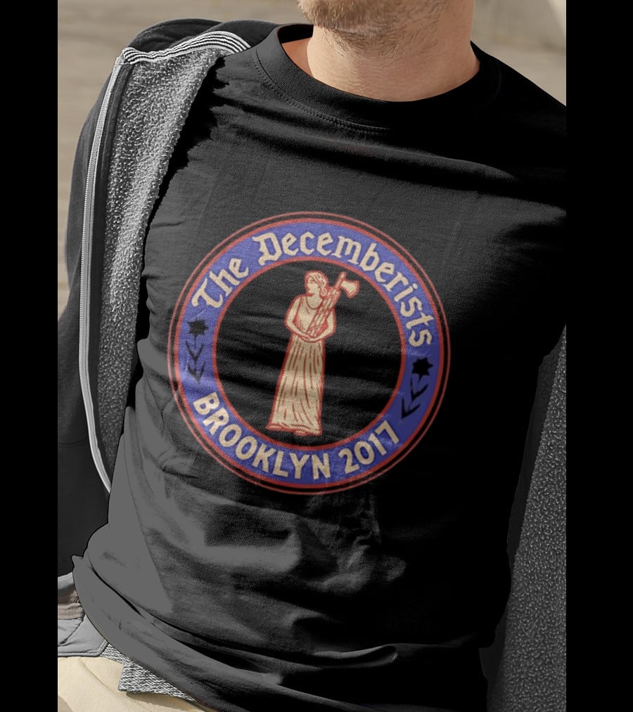 The Decemberists Brooklyn 2017 Tour T-Shirt