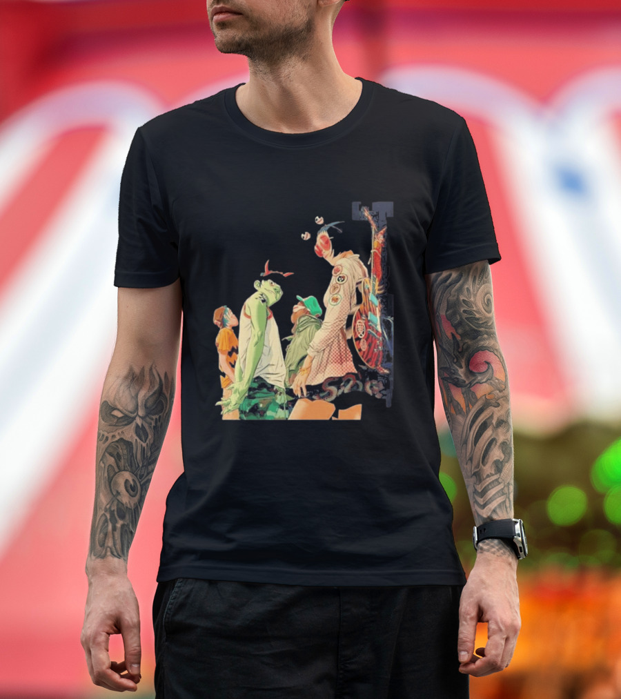 Gorillaz Jumbo Band Event Tottenham London 20 June 2026 T-Shirt