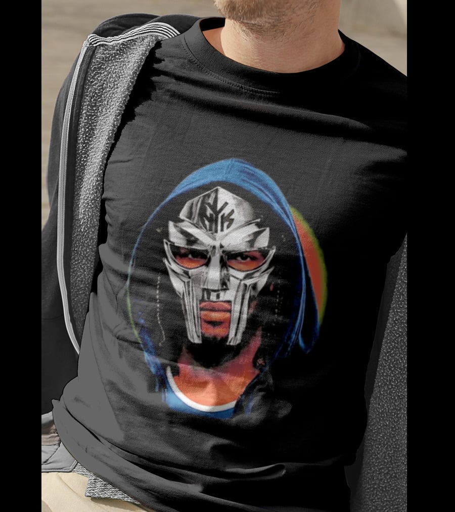 Jalen Brunson New York Knicks MF Doom Mask T-Shirt
