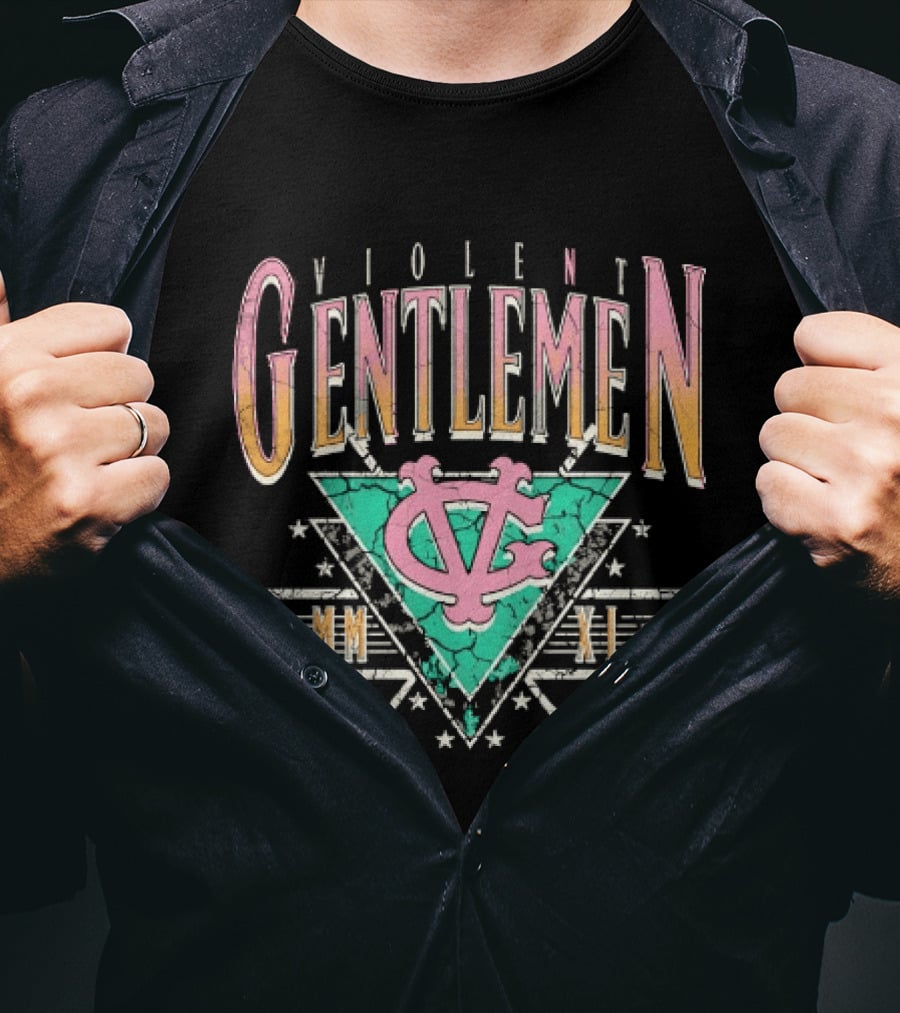 Violent Gentlemen MM XI Hockey VC Triangle Sticks T-Shirt