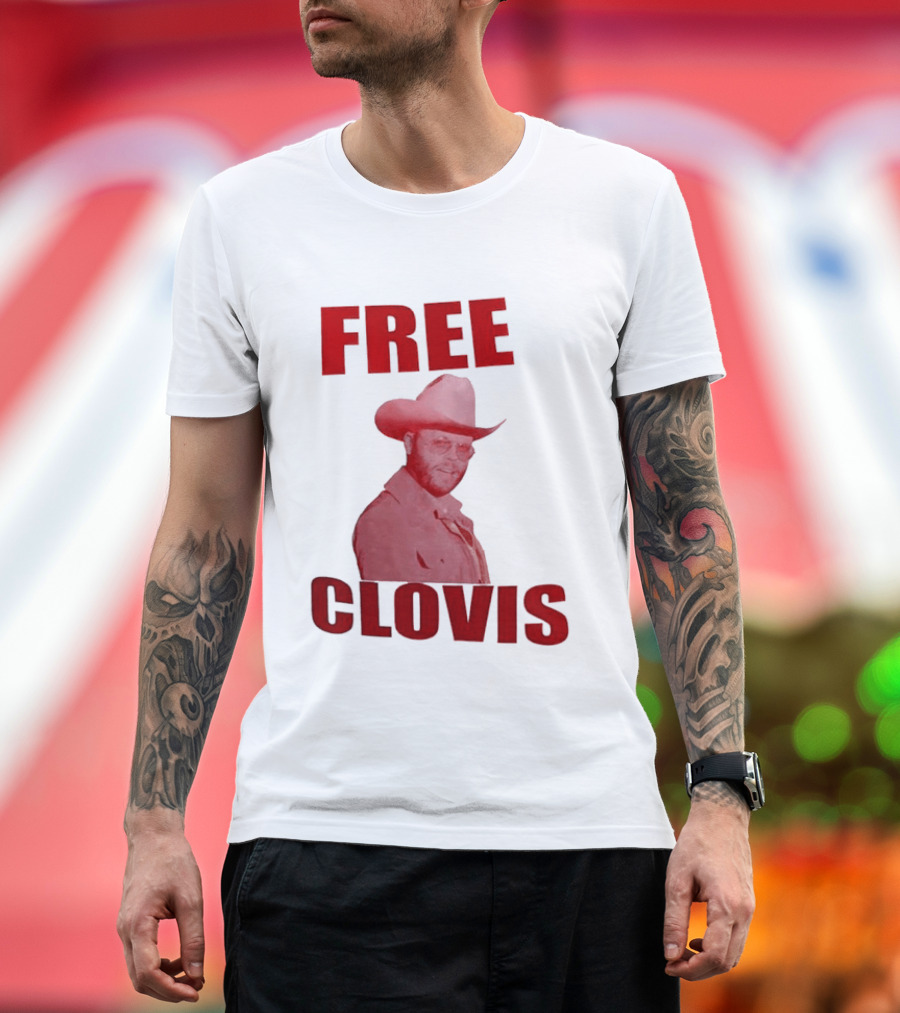 Charley Crockett Free Clovis Cowboy Style Texas Country Music T-Shirt