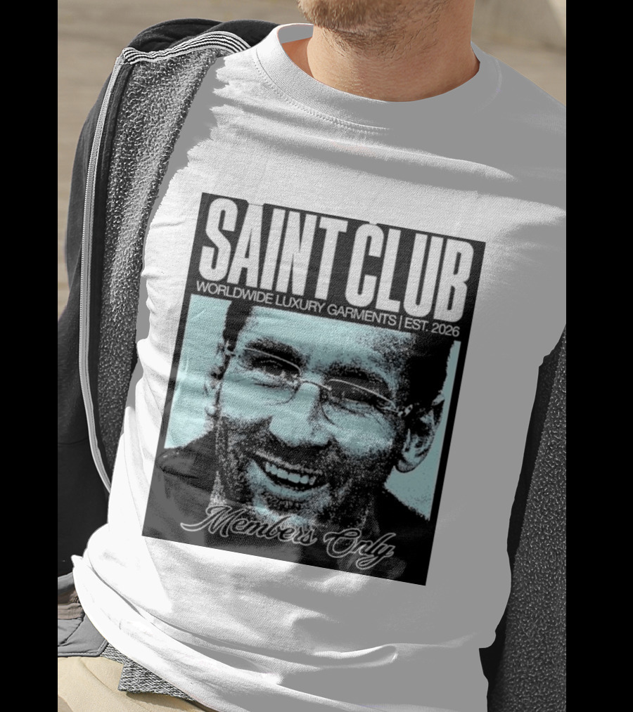 SAINT CLUB Worldwide Luxury Garments Est. 2026 Members Only T-Shirt