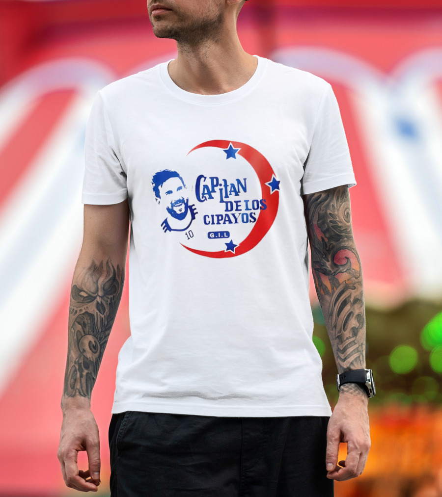 Capitan De Los Cipayos 10 Gelb T-Shirt