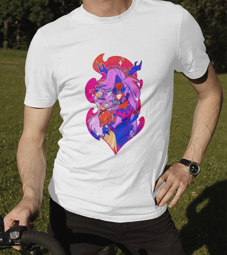 Mrs Mayberry And Martha Pride 2025 Vibrant Cartoon Duo With Pink And Purple Aesthetic T-Shirt