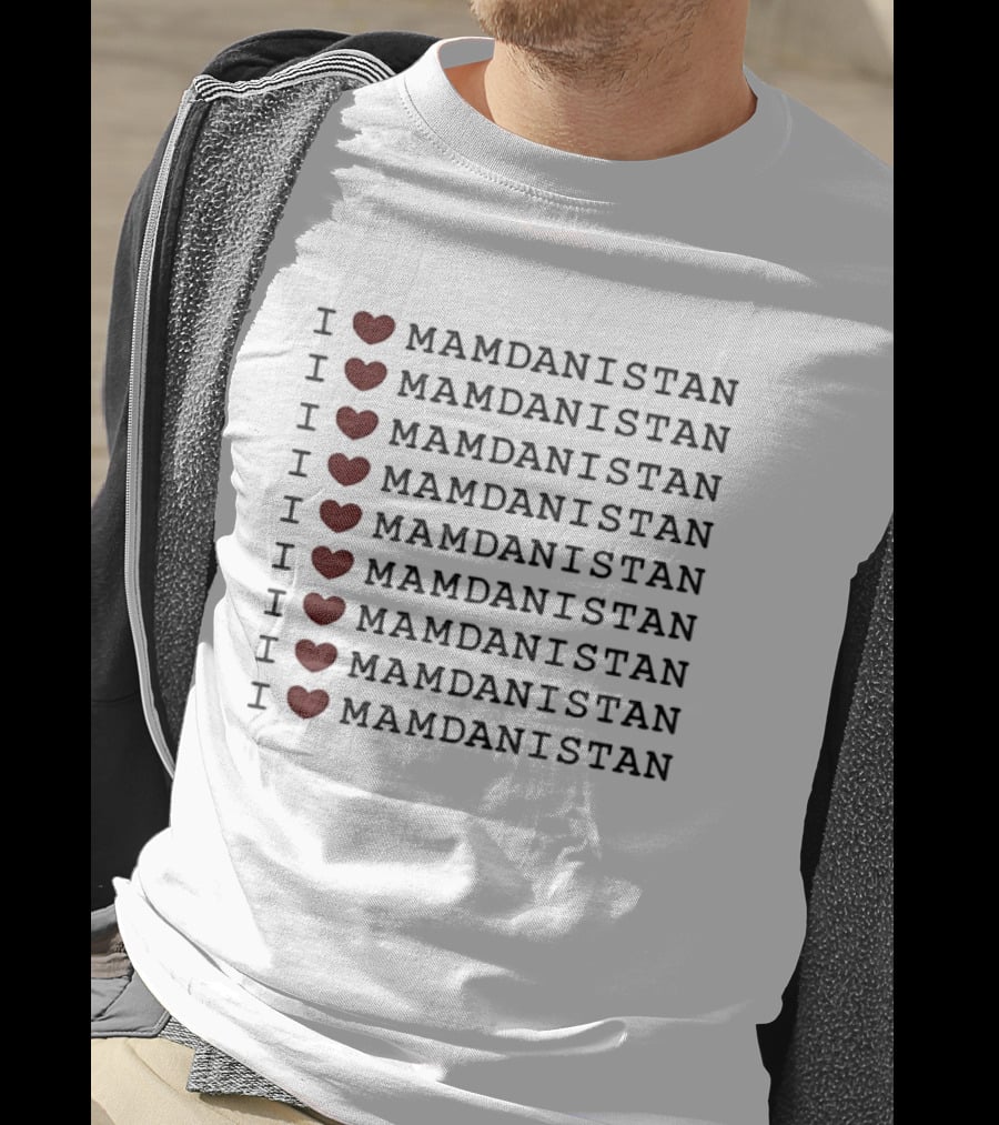 I Love Mamdanistan Heart T-Shirt