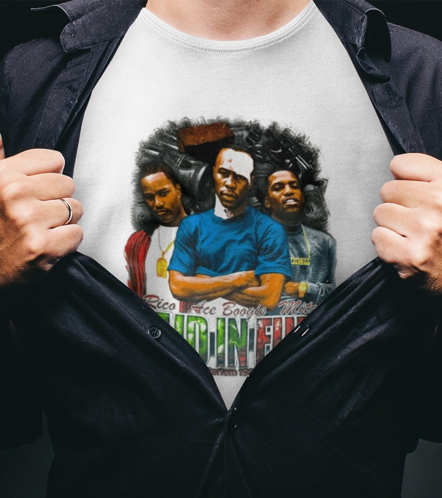 Rico Ace Boogie Mitch Paid In Full Harlem 1986 Iconic Movie T-Shirt