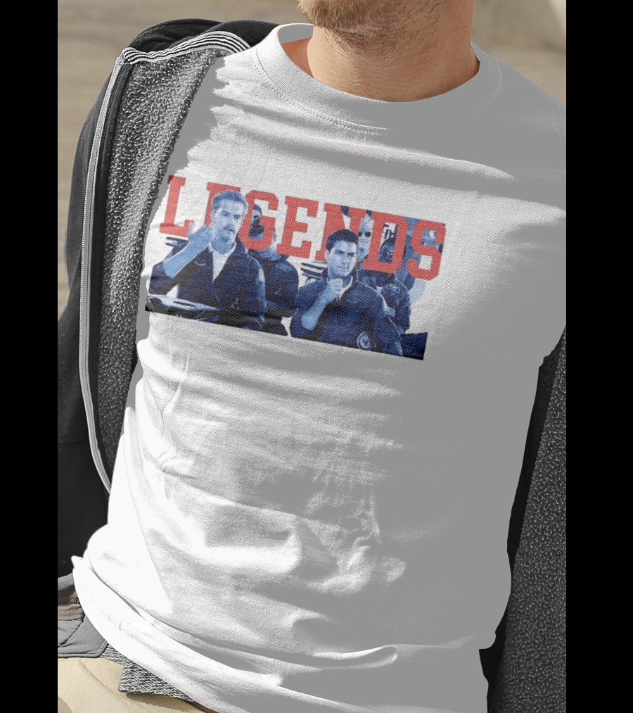 Tom Cruise Val Kilmer Top Gun Legends T-Shirt