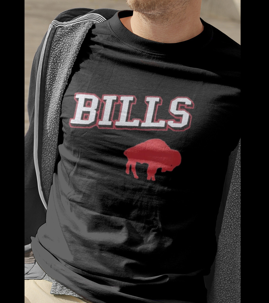 Buffalo Bills Black Training Camp Red Buffalo Bills T-Shirt