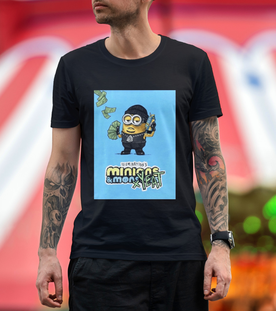 Illumination's Minions & Minions X Yeat Million Dollar Minion T-Shirt