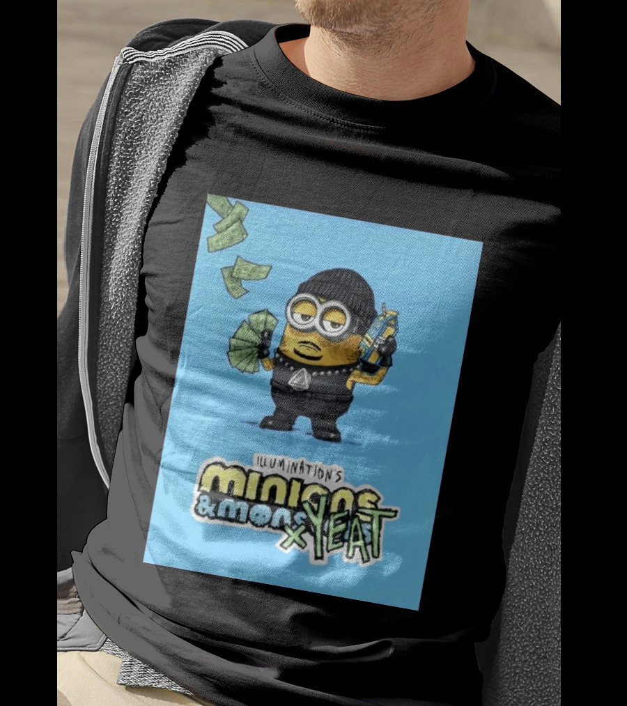 Illumination's Minions & Minions X Yeat Million Dollar Minion T-Shirt