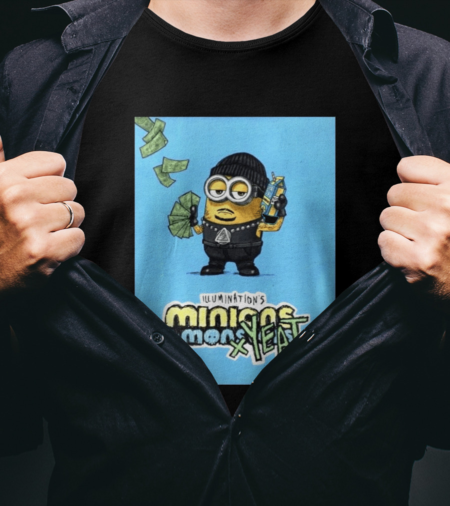 Illumination's Minions & Minions X Yeat Million Dollar Minion T-Shirt