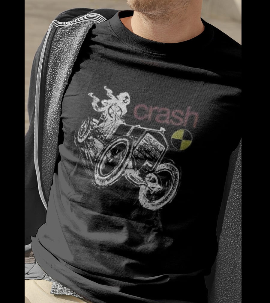 James Dean Crash Film Star Iconic Auto Incident T-Shirt
