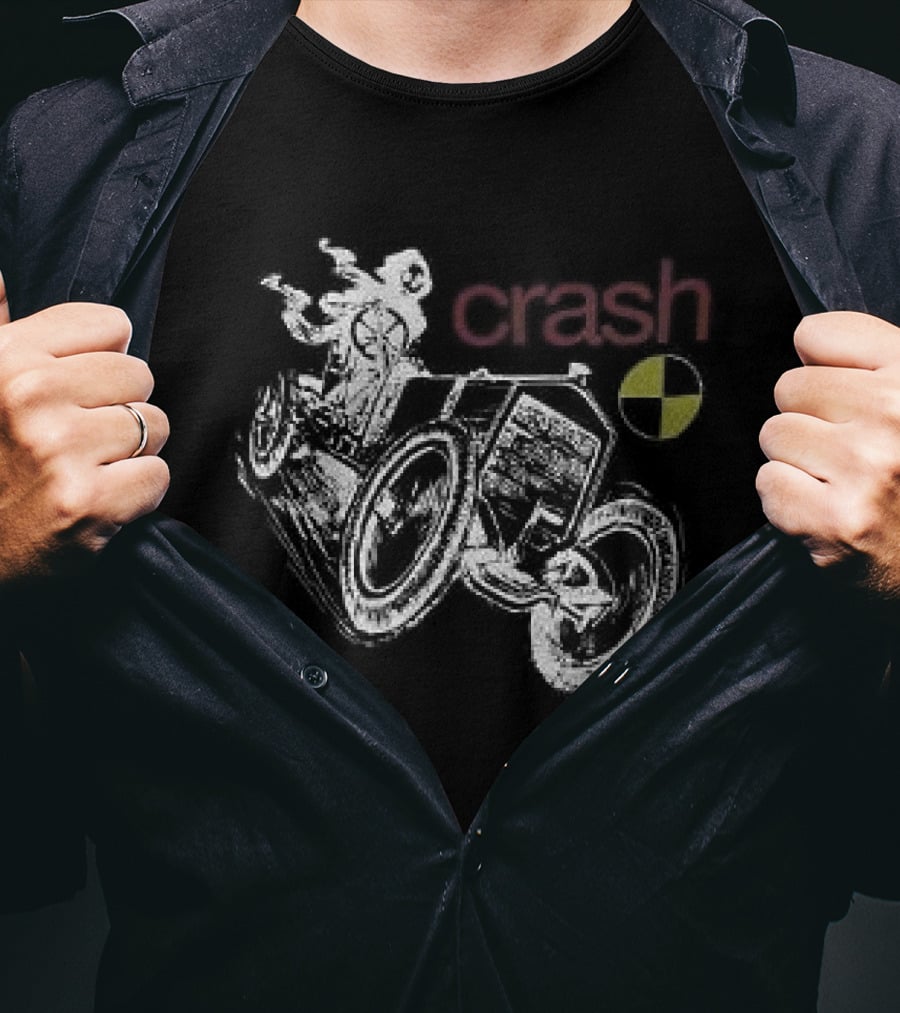 James Dean Crash Film Star Iconic Auto Incident T-Shirt