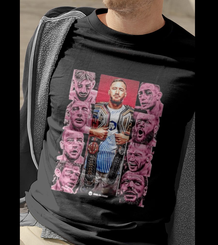 Justin Gaethje MMA On Point UFC Champion T-Shirt