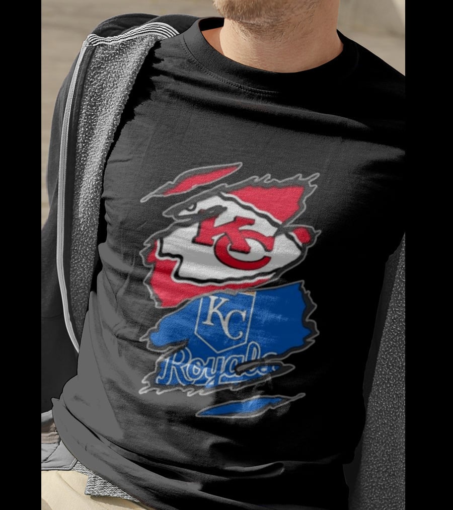 Kansas City Chiefs KC Kansas City Royals MLB Royals KC T-Shirt