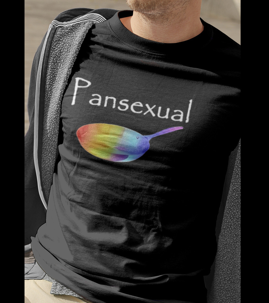 Pansexual Pan Rainbow Pride LGBTQIA Equality Colorful Identity Fun T-Shirt