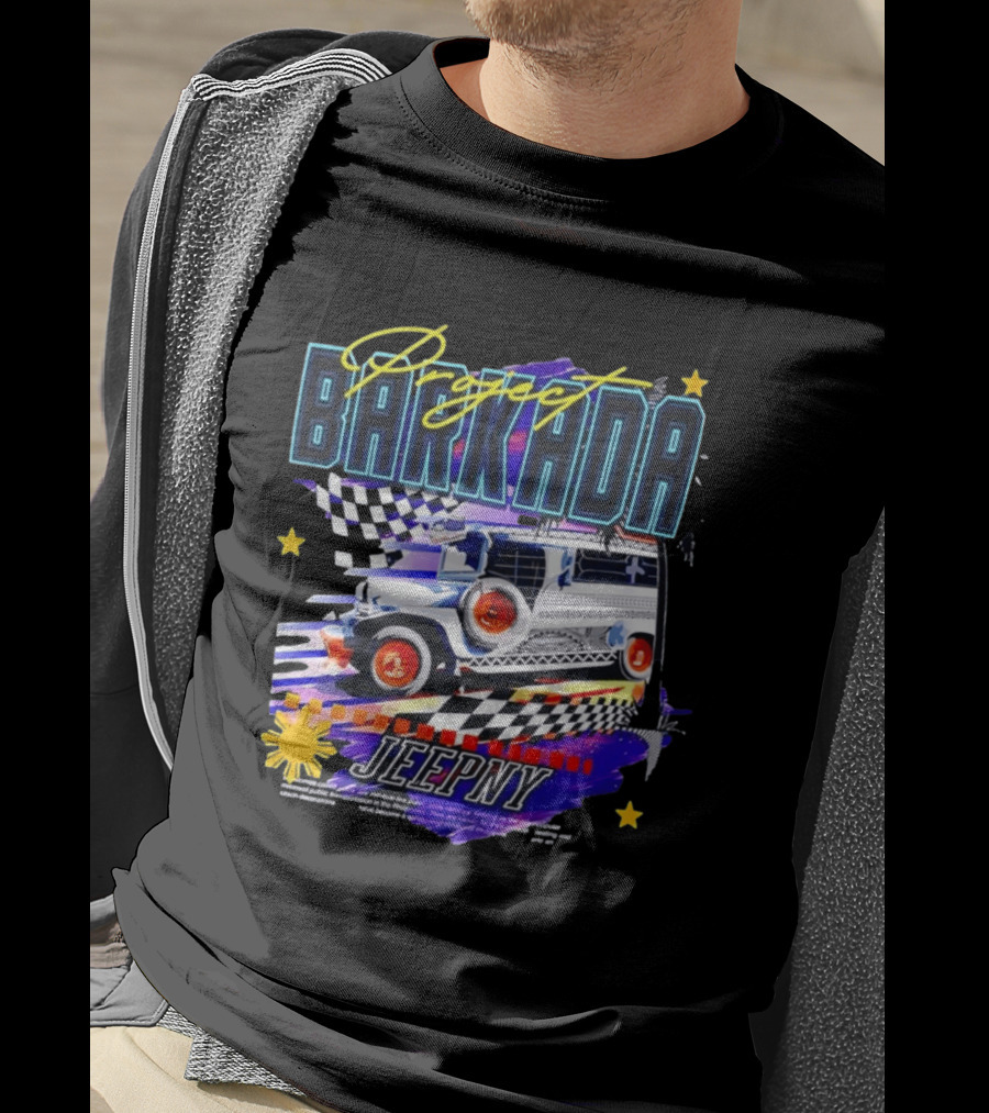 Project Barkada Jeepny Philippines Colorful Public Transport Culture T-Shirt
