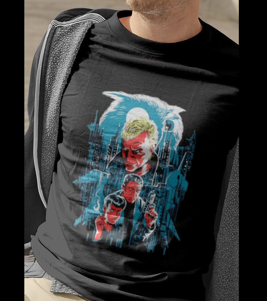 Roy Batty Rick Deckard Rachael Blade Runner Film Noir Sci Fi Classic Movie T-Shirt