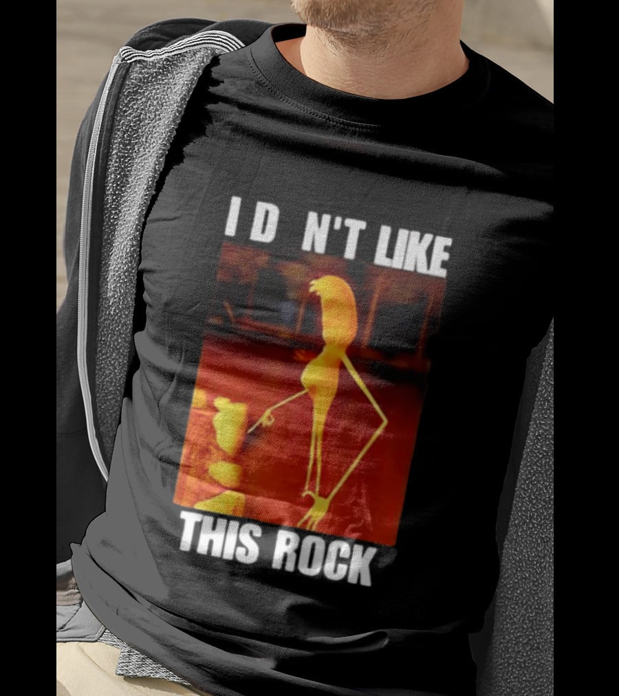 Salad Fingers I Don't Like This Rock Surreal Horror Meme T-Shirt