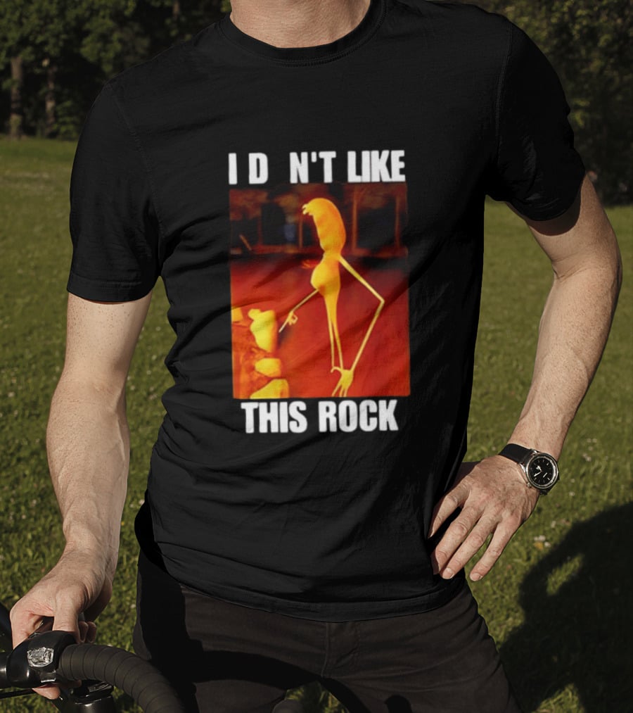 Salad Fingers I Don't Like This Rock Surreal Horror Meme T-Shirt
