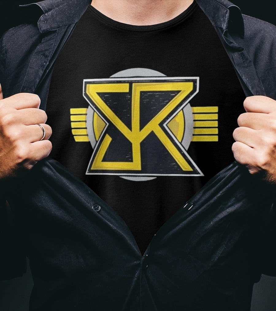 SR Yellow Gray T-Shirt