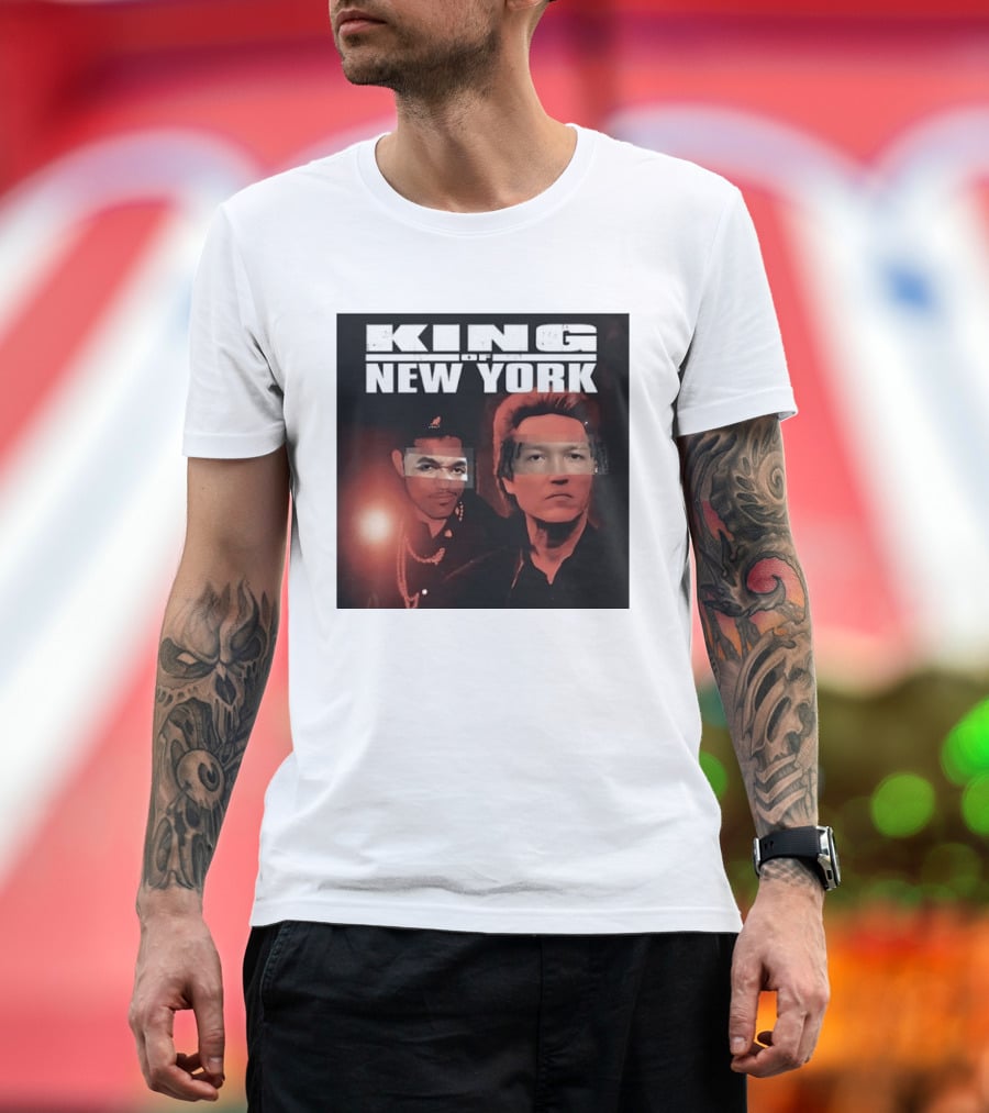 King Of New York Knicks Retro Movie T-Shirt