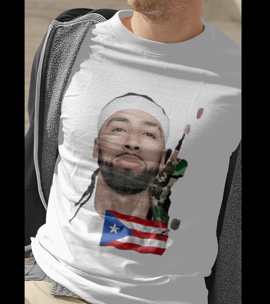 Francisco Lindor New York Mets Puerto Rico Flag Baseball Player T-Shirt