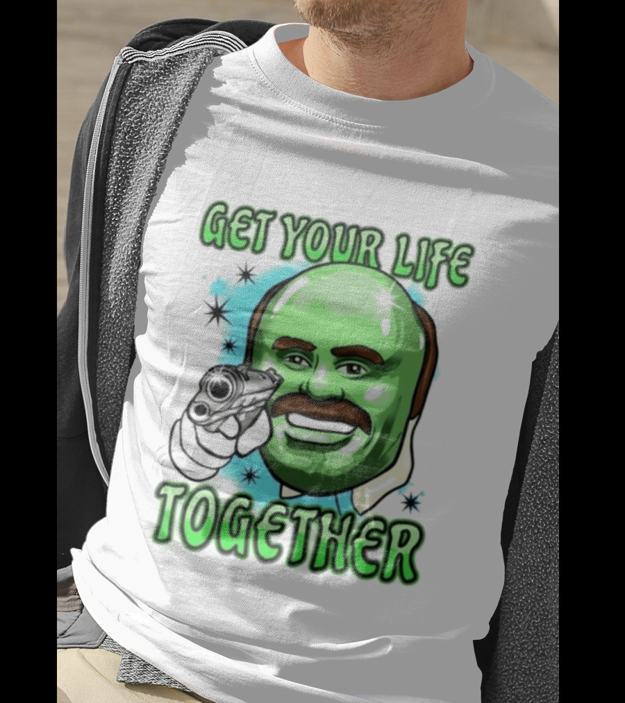 Get Your Life Together Dr Phil Meme Vintage Pop T-Shirt