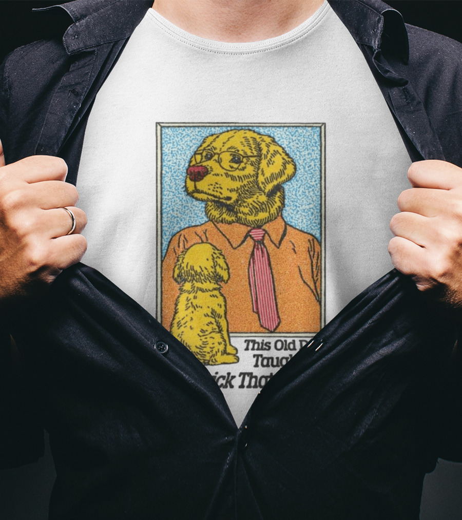 Mac Demarco This Old Dog Taught Me Every Trick That I Know Cartoon Dogs In Mirror T-Shirt
