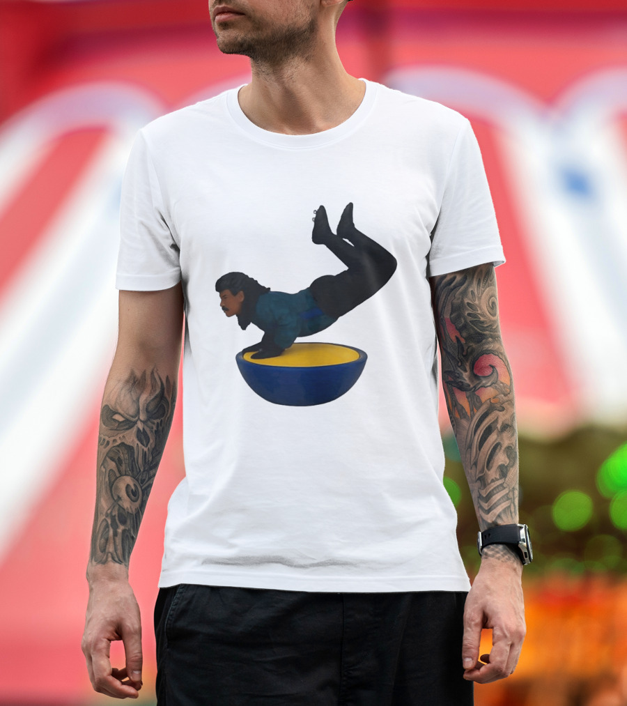 René Higuita Scorpion Kick Subbuteo Figurine Meme T-Shirt