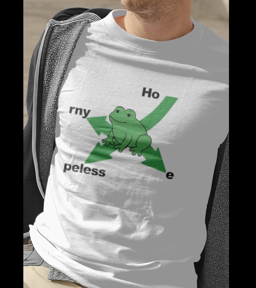 Ho Rn Y Peless Frog Directional E T-Shirt