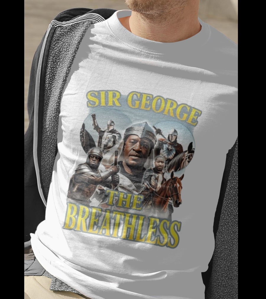 Sir George The Breathless Medieval Knight T-Shirt