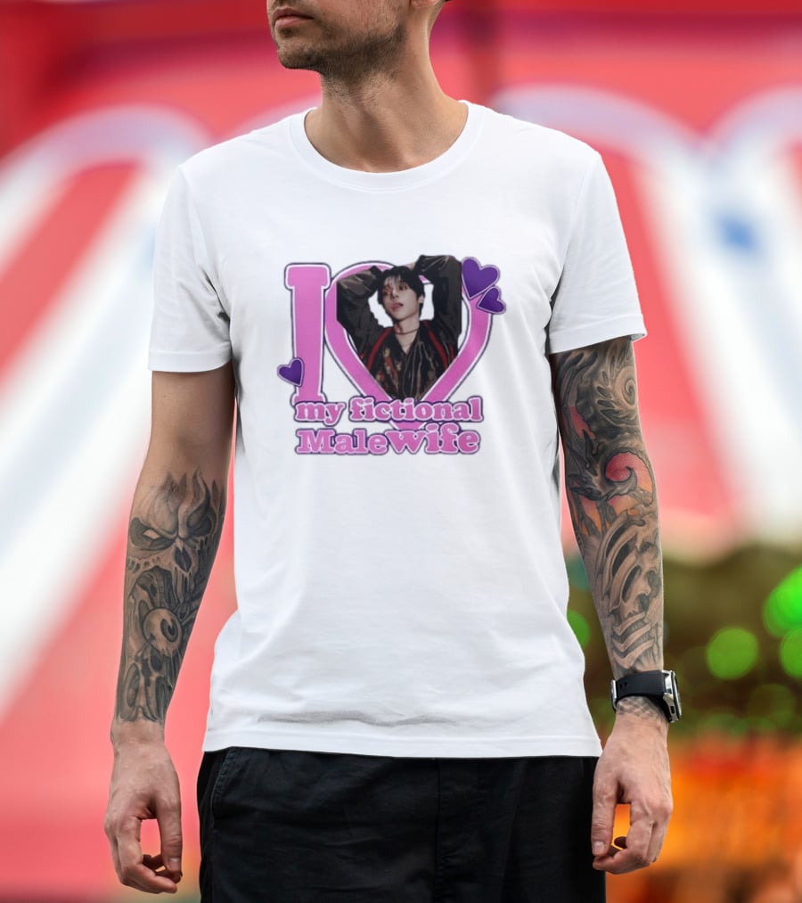 ENHYPEN Sunoo I Love My Fictional Malewife Fan T-Shirt