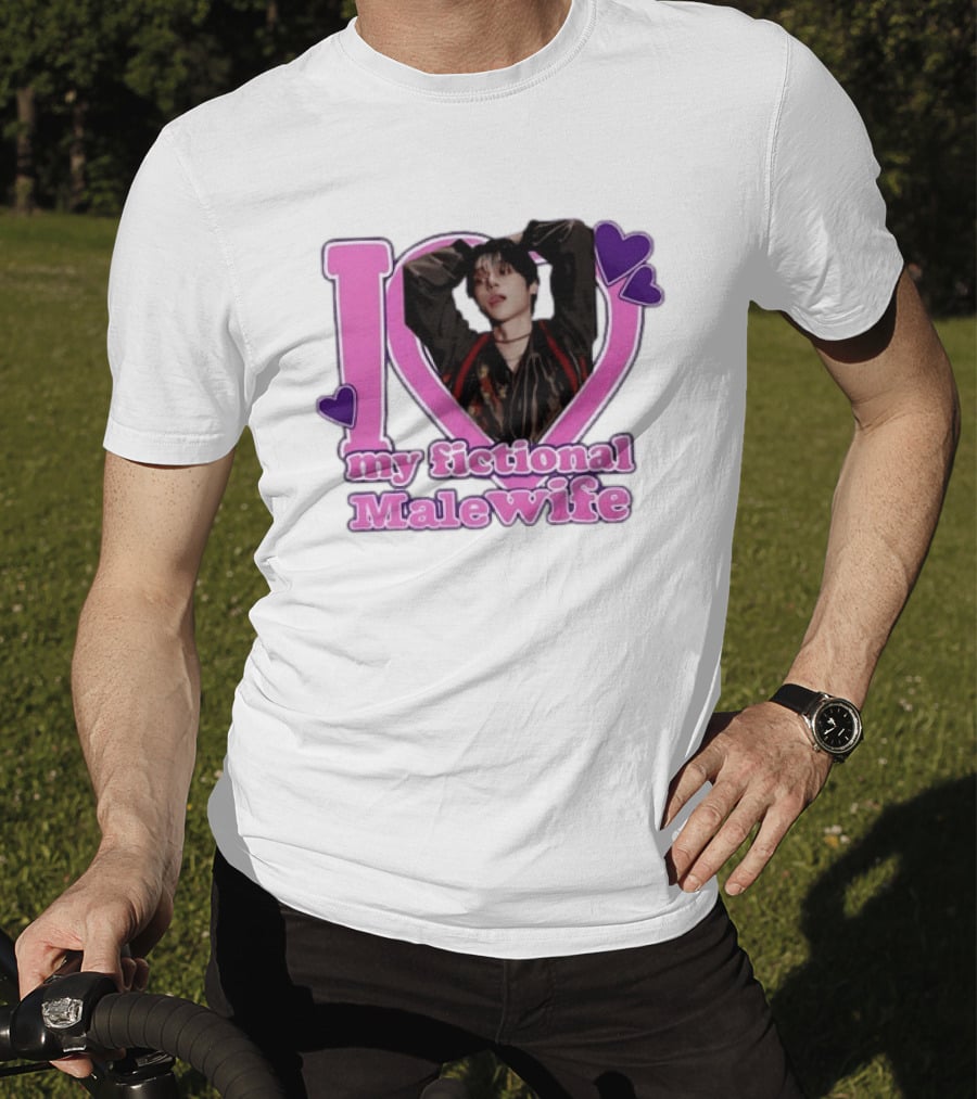 ENHYPEN Sunoo I Love My Fictional Malewife Fan T-Shirt