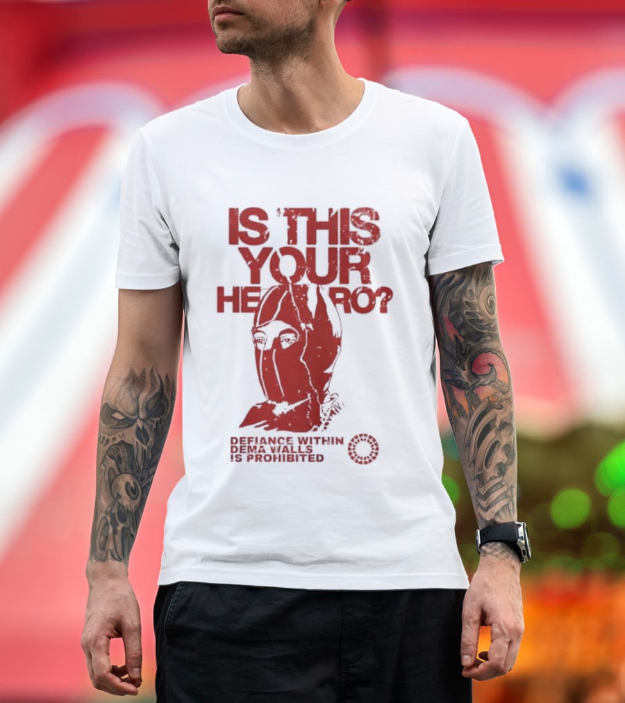 Defiance Within Dema Walls Twenty One Pilots Is This Your Hero Clancy T-Shirt